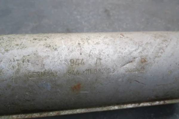 Porsche 944 Bischoff Dämpfer Vorschalldämpfer inkl. Abgasrohr 94411108203 – Bild 7