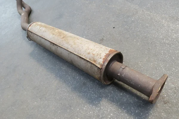 Porsche 944 Bischoff Dämpfer Vorschalldämpfer inkl. Abgasrohr 94411108203 – Bild 4