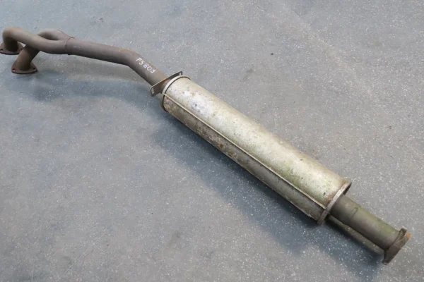 Porsche 944 Bischoff Dämpfer Vorschalldämpfer inkl. Abgasrohr 94411108201 – Bild 2
