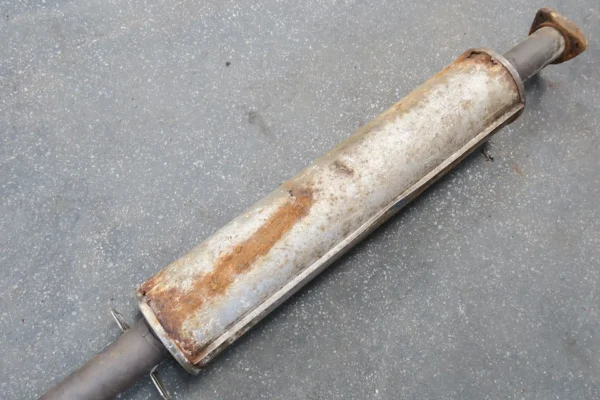 Porsche 944 Bischoff Dämpfer Vorschalldämpfer inkl. Abgasrohr 94411108203 – Bild 7