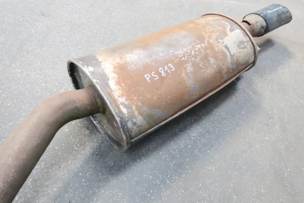 Porsche 924 S 944 S Bischoff Dämpfer Endschalldämpfer 94411108301 exhaust system rear – Bild 3
