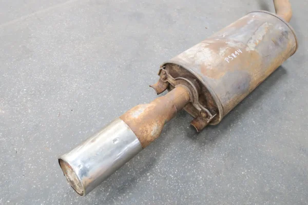 Porsche 924 S 944 S Bischoff Dämpfer Endschalldämpfer 94411108301 exhaust system rear – Bild 3