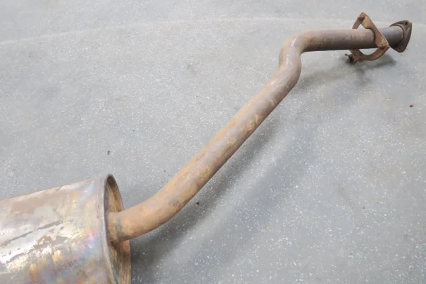 Porsche 924 S 944 S Bischoff Dämpfer Endschalldämpfer 94411108301 exhaust system rear – Bild 4