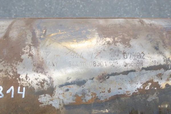 Porsche 924 S 944 S Bischoff Dämpfer Endschalldämpfer 94411108301 exhaust system rear – Bild 6
