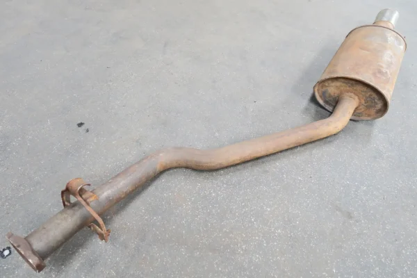Porsche 924 S 944 S Bischoff Dämpfer Endschalldämpfer 94411108301 exhaust system rear – Bild 2