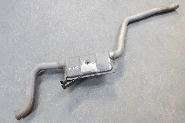 Porsche 928 S 4 Bischoff Dämpfer Mittelschalldämpfer 92811109303 Middle silencer exhaust system Edelstahl