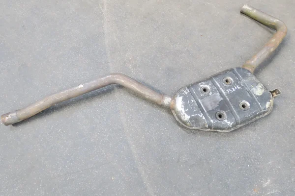 Porsche 928 S 4 Bischoff Dämpfer Mittelschalldämpfer 92811109401 Auspuff Middle silencer exhaust system Edelstahl