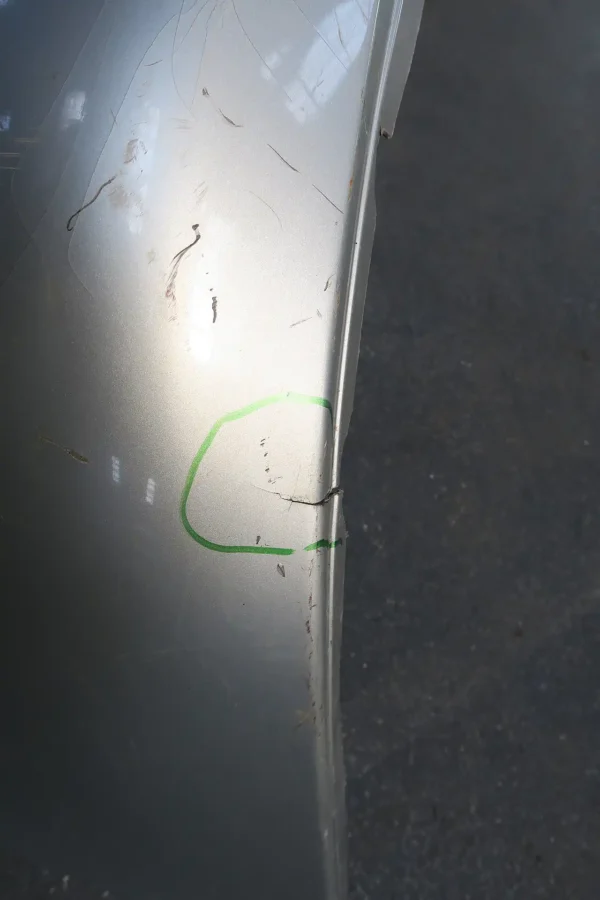 Porsche Boxster 986 Stoßstange Hinten Heckschürze Defekt 98650541100 rear bumper – Bild 3