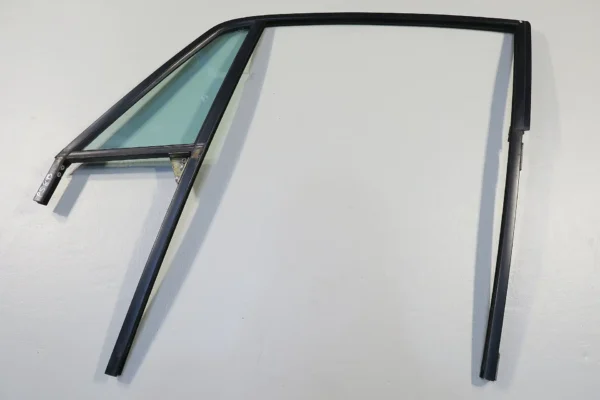 Porsche 911 930 G Modell Carrera Tür Fensterrahmen links Scheibenrahmen Rahmen Scheibe grün door frame