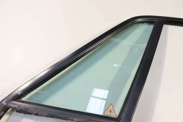 Porsche 911 930 G Modell Carrera Tür Fensterrahmen links Scheibenrahmen Rahmen Scheibe grün door frame – Bild 4