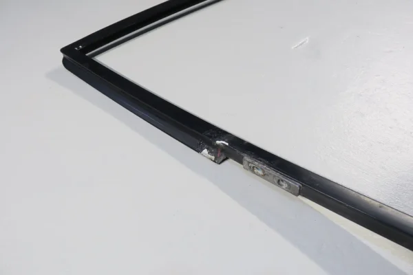 Porsche 911 930 G Modell Carrera Tür Fensterrahmen links Scheibenrahmen Rahmen Scheibe grün door frame – Bild 9