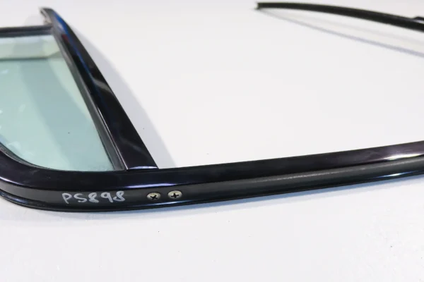 Porsche 911 930 G Modell Carrera Tür Fensterrahmen eloxiert rechts Scheibenrahmen Rahmen Scheibe grün door frame anodized – Bild 6