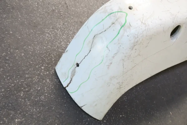 Porsche 924 S Stoßstange hinten Stoßfänger 477807313 rear bumper Fibron – Bild 4