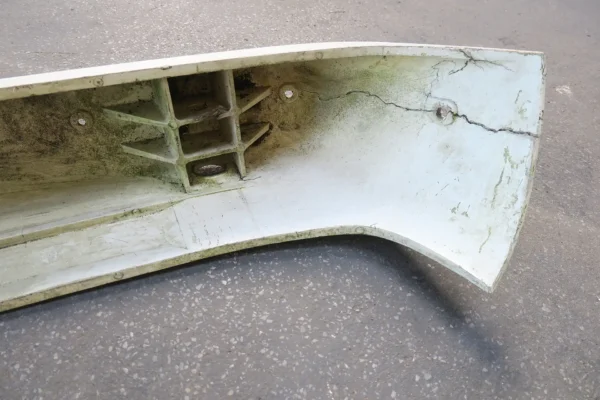 Porsche 924 S Stoßstange hinten Stoßfänger 477807313 rear bumper Fibron – Bild 9