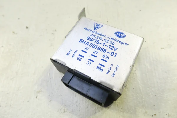 Porsche 911 964 Heizregler Heckscheibe 91161511500 Hella Steuergerät Relais ECU