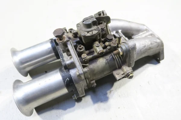 Porsche 356, 912 SOLEX Vergaser 40PII-4 Vergaser mit Ansaugbrücke 616.108.311.01 und Endrohr – Bild 7