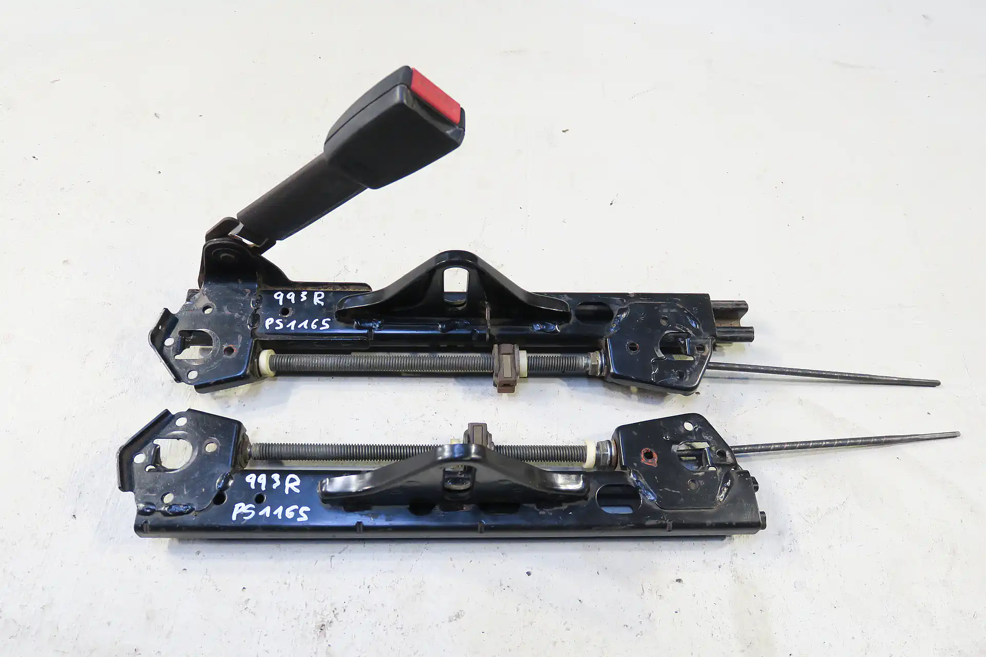 Porsche 911 993 Carrera S / 4s / Turbo Sitzschienen rechts elektrisch Höhen und Längsverstellung Original Recaro Sitz Beifahrer seat rail