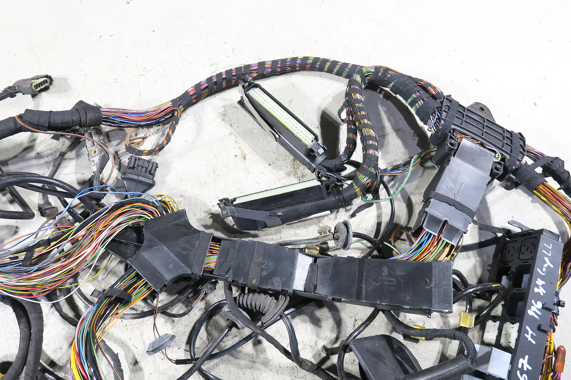 Porsche 911 996 C2 Coupe 3.4 Tiptronic Baujahr 1999 Kabelbaum LL Heck Hinterwagen 99661290500 Leitungssatz Original wiring harness Vorfacelift – Bild 3